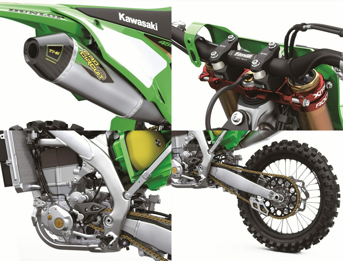 Peças especiais Kawasaki KX450SR 2022
