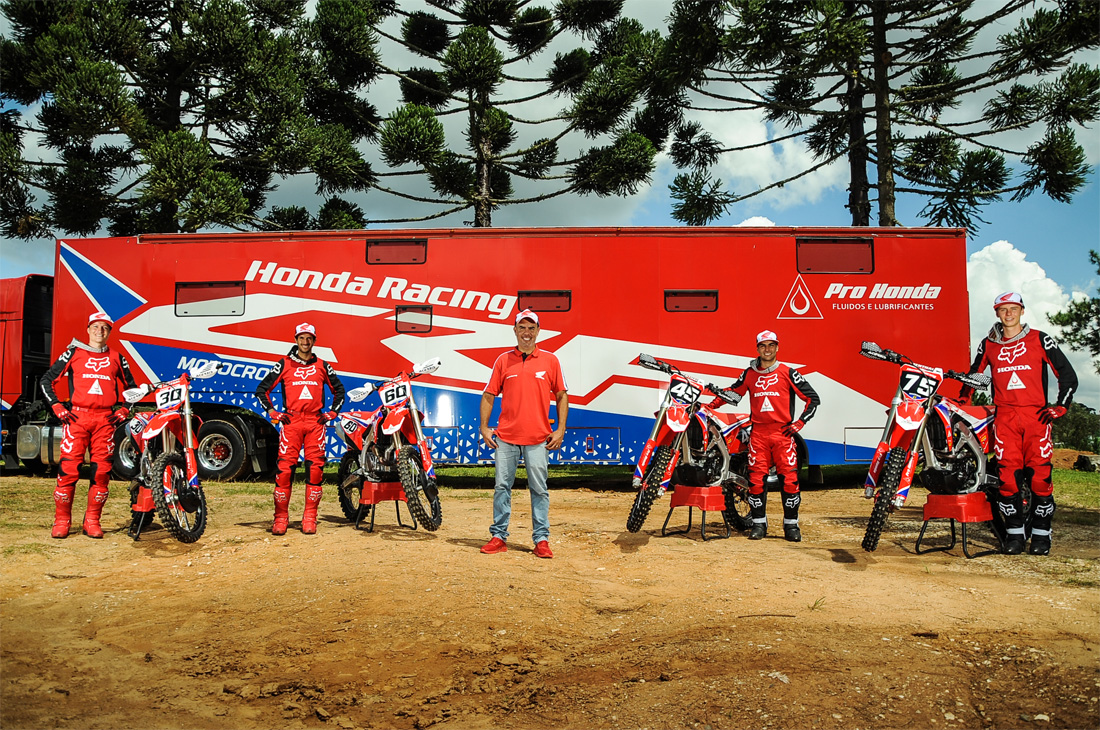 Equipe Honda Racing de Motocross 2021