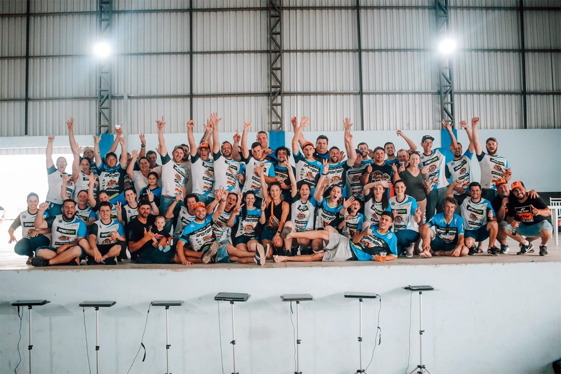 MX1  Cheio de atrações, trilhão em Santa Catarina reúne 1.473 inscritos