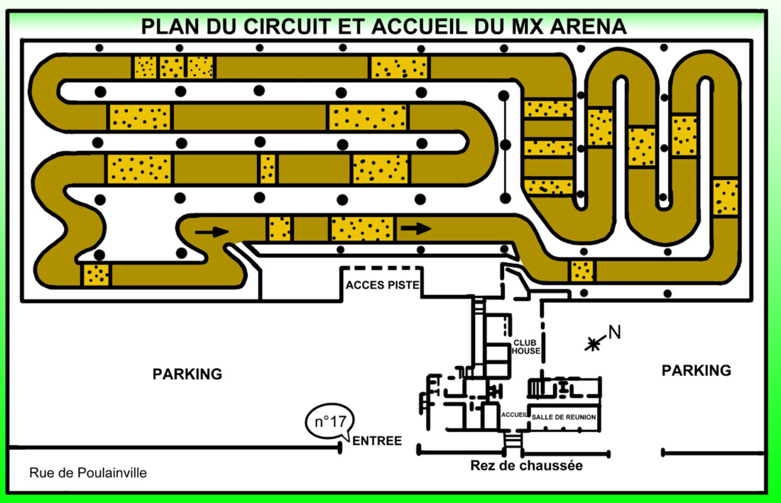 Pista de motocross indoor MX Arena