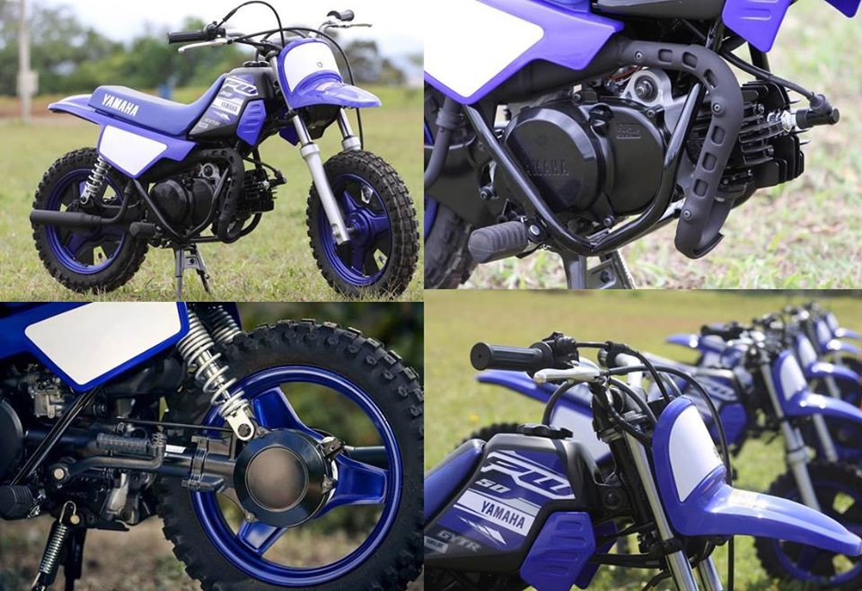 Mini-moto Yamaha PW50 chega ao Brasil com foco nas crianças